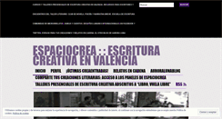 Desktop Screenshot of escrituracreativavalencia.com